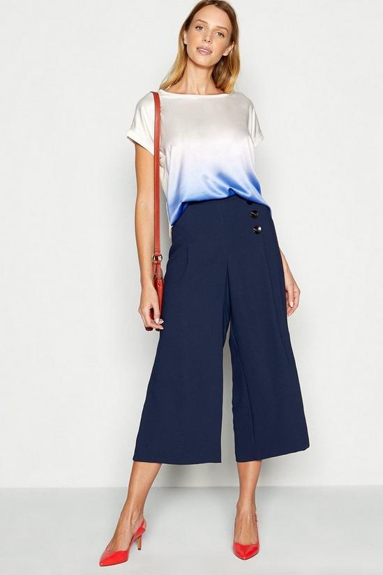 Principles Cropped Wide Leg Trousers 1