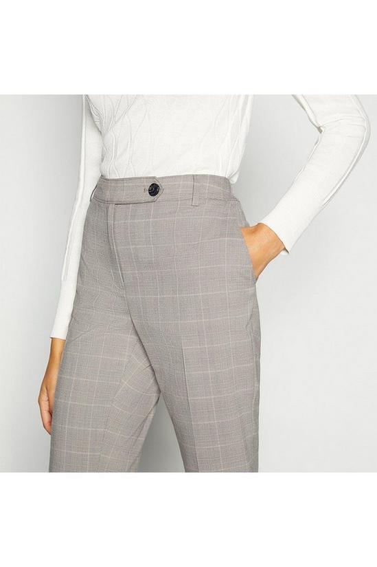 Principles Summer Check Tapered Leg Trousers 4