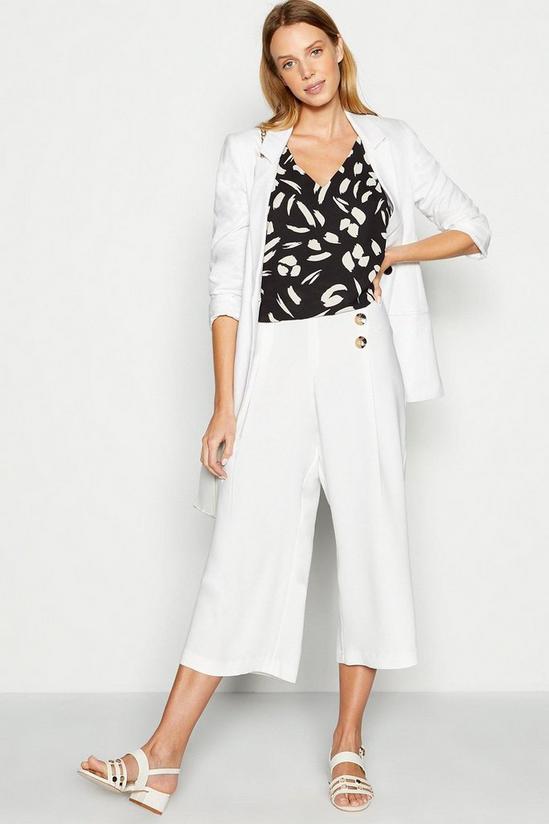 Principles Cropped Wide Leg Trousers 1