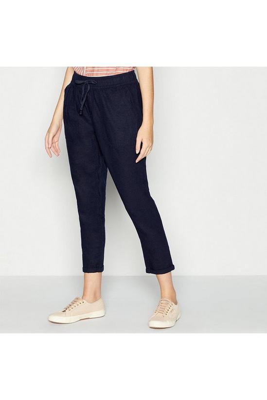 Principles Tapered Linen Blend Trousers 2