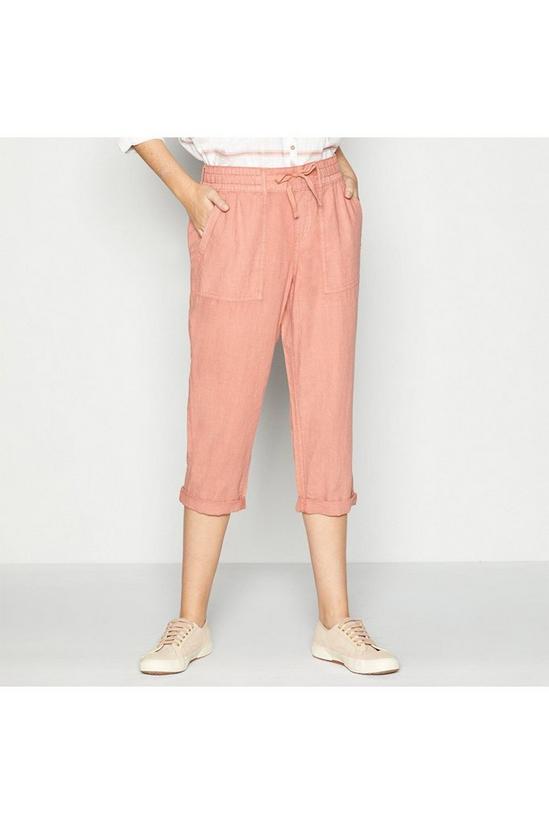 Principles Linen Blend Crop Trousers 2