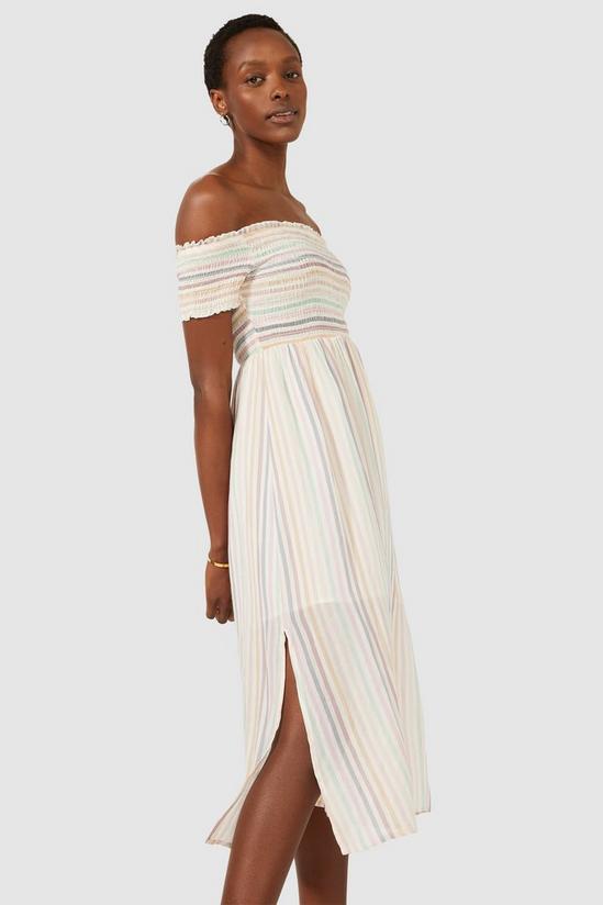 Principles Stripe Bardot Summer Dress 2