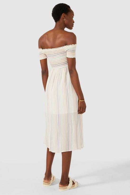 Principles Stripe Bardot Summer Dress 3