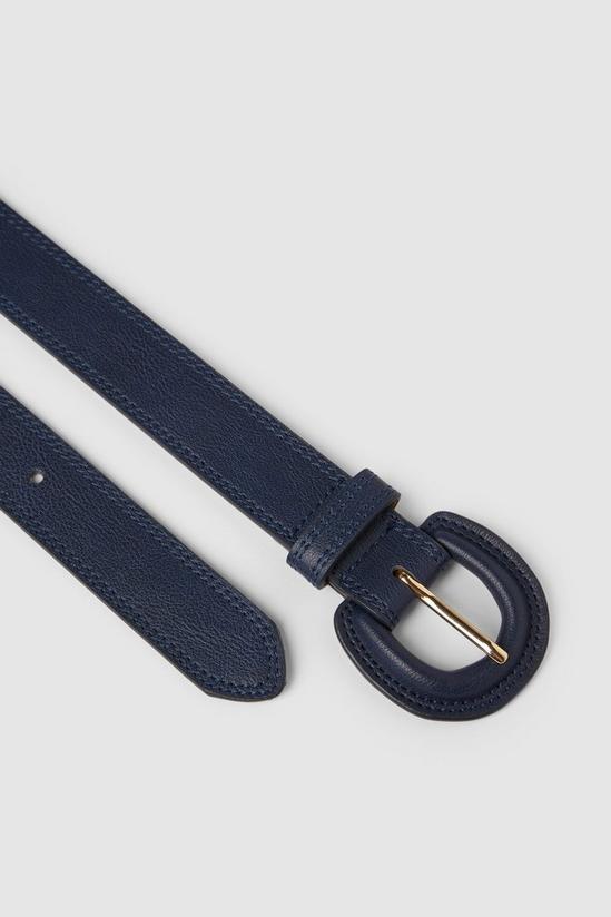 Principles Covered Buckle Stitch Belt 3