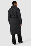 Principles Quilted Mid Length Wrap Coat thumbnail 3
