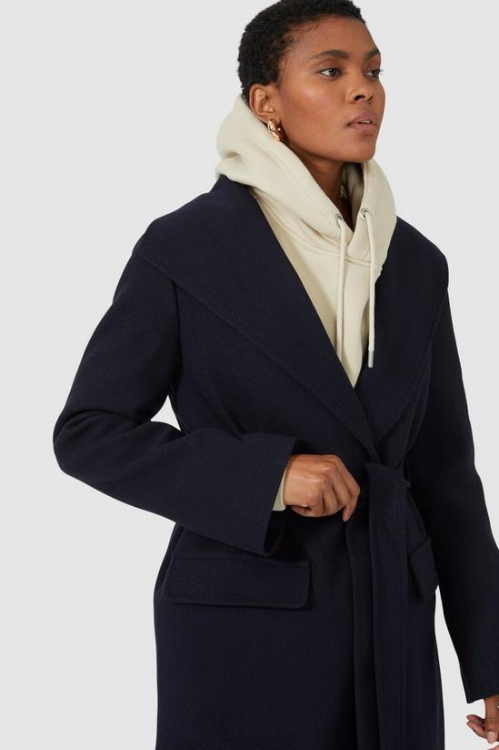 Principles Belted Mid Length Wrap Coat 2
