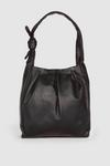 Principles Leather Ruched Hobo thumbnail 1
