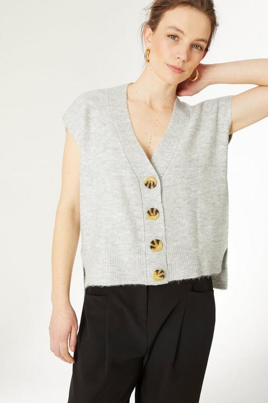 Principles Sleeveless Relaxed Fit Cardigan 1