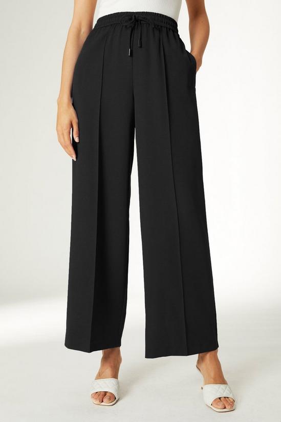 Trousers, Wide Leg Tailored Trouser