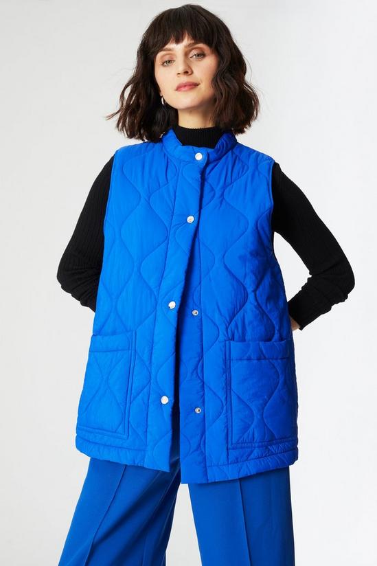 Principles Onion Quilted Short Gilet 1