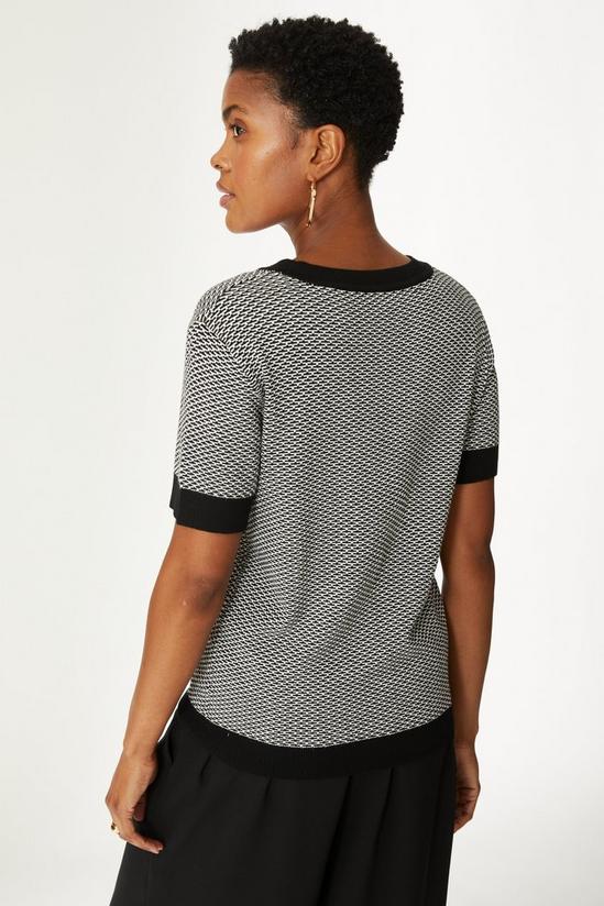 Principles Textured Short Sleeve Knitted Top 4