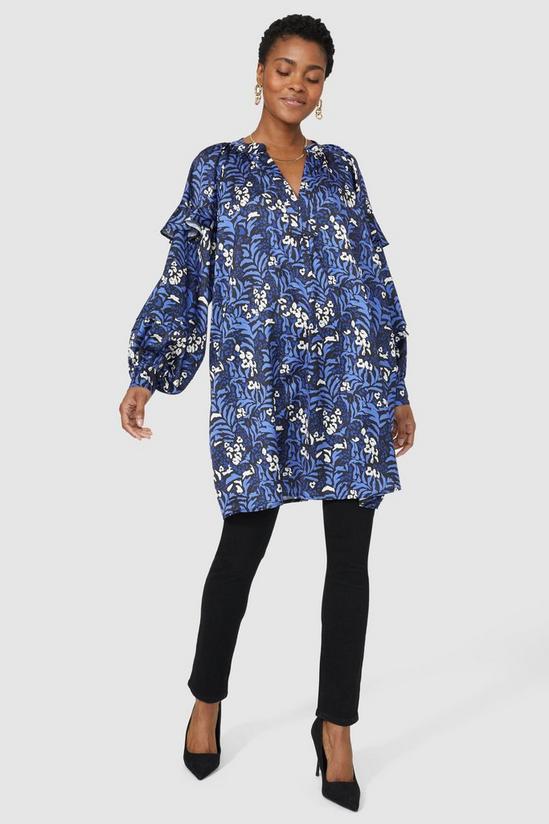 Principles Printed Notch Neck Relaxed Tunic 1