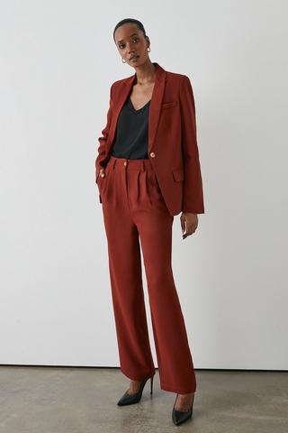 Pant long leg SKINY in terracotta red - Every Day In Micro Deluxe