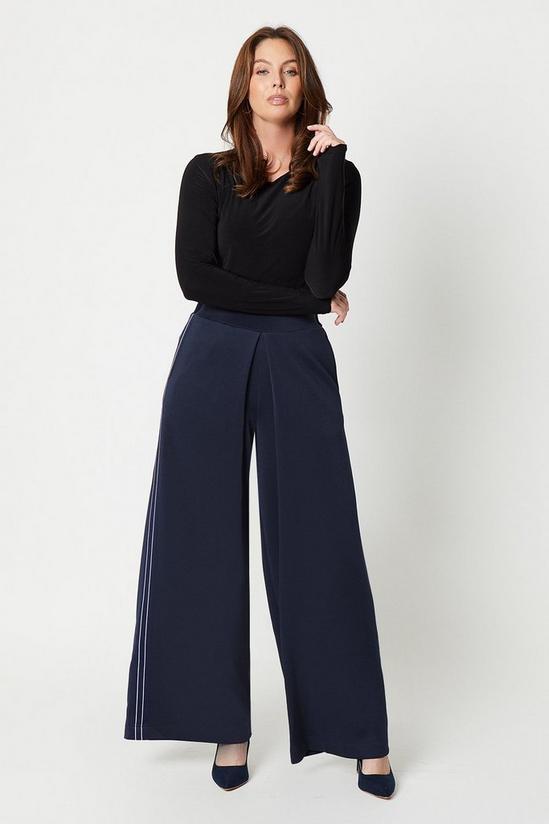 Principles Soft Touch Jersey Palazzo Pull On Trouser 1
