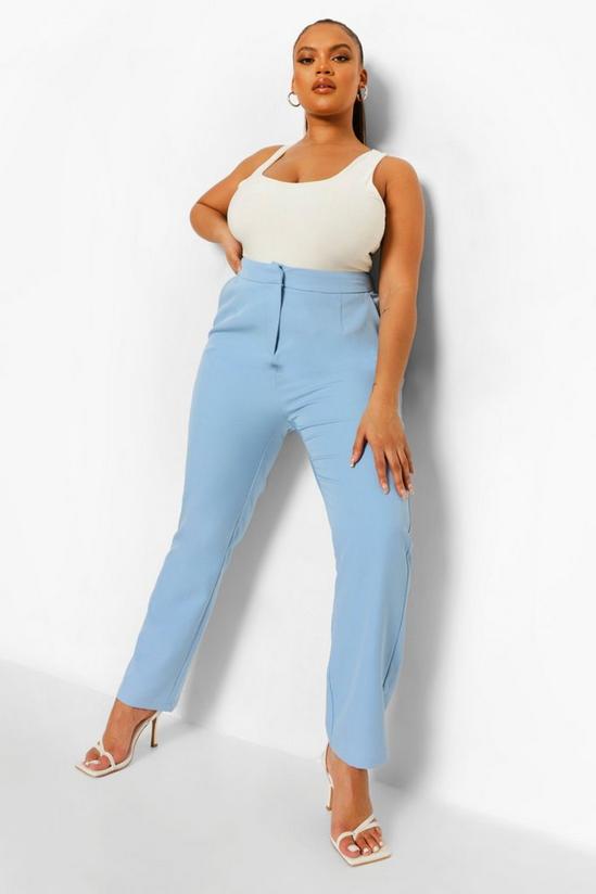 boohoo Plus Occasion Tailored High Waist Trouser 3