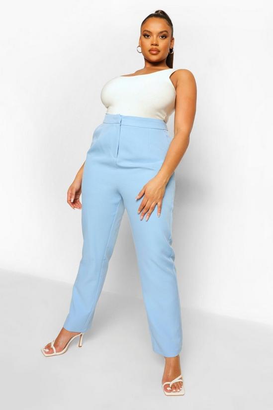 boohoo Plus Occasion Tailored High Waist Trouser 4