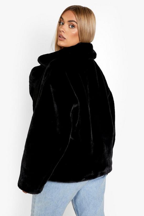boohoo Plus Luxe Faux Fur Coat 2