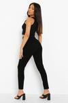 boohoo Petite Button Front Skinny Disco Fit Jeans thumbnail 2