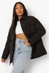boohoo Plus Quilted Shacket thumbnail 4