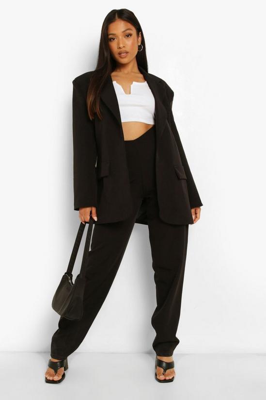 boohoo Petite Blazer And V Waist Detail Trouser Suit 3