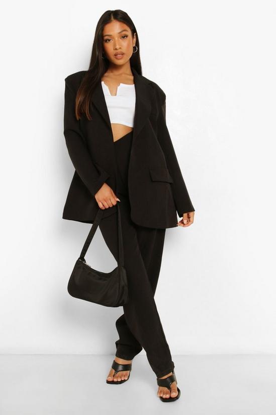 boohoo Petite Blazer And V Waist Detail Trouser Suit 4