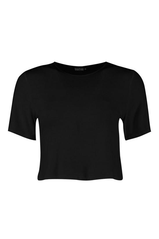 boohoo Petite Basic Cropped T-shirt 3