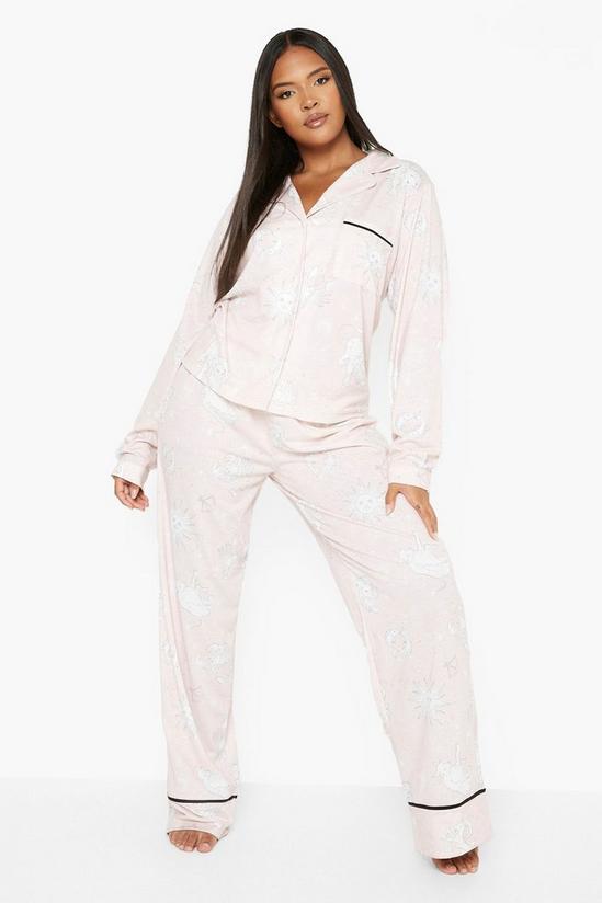 boohoo Plus Astrology Pyjama Trouser Set 3