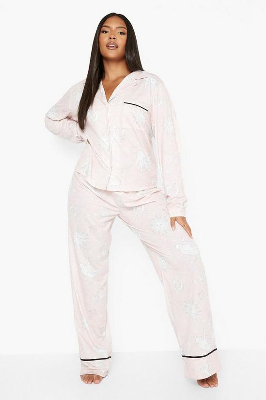 boohoo Plus Astrology Pyjama Trouser Set 4