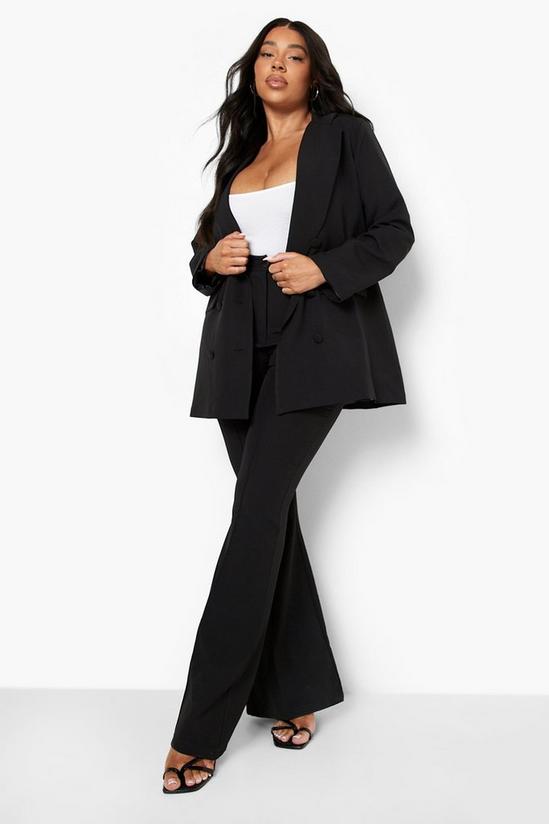 boohoo Plus Tailored Suit Trousers 3