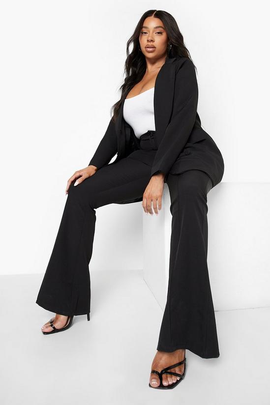 boohoo Plus Tailored Suit Trousers 4