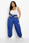 boohoo Plus Double Layer Branded Oversized Joggers thumbnail 3
