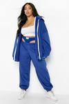 boohoo Plus Double Layer Branded Oversized Joggers thumbnail 4