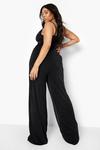 boohoo Plus Slinky Cowl Neck And Trouser Co Ord thumbnail 2