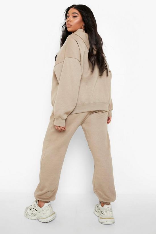 boohoo Plus Official Text Hooded Tracksuit 2