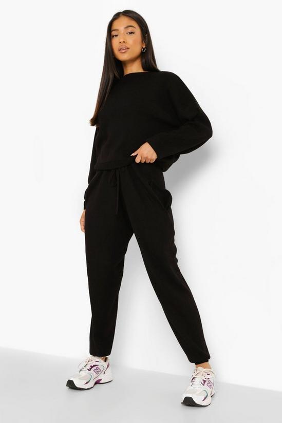 boohoo Petite Knitted Jumper & Jogger Co-Ord 1
