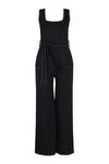 boohoo Plus Contrast Stitch Belted Pocket Jumpsuit thumbnail 3