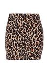 boohoo Plus Leopard Print Mini Skirt thumbnail 3