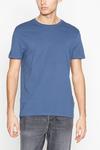 Red Herring Mid Blue Slim Fit Cotton T-Shirt thumbnail 1