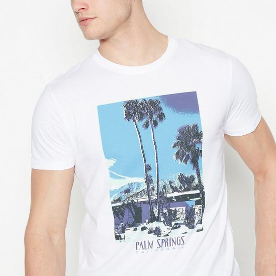 Red Herring White Palm Springs Cotton T-Shirt 2