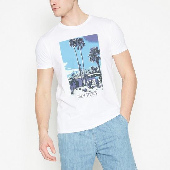 Red Herring White Palm Springs Cotton T-Shirt 3