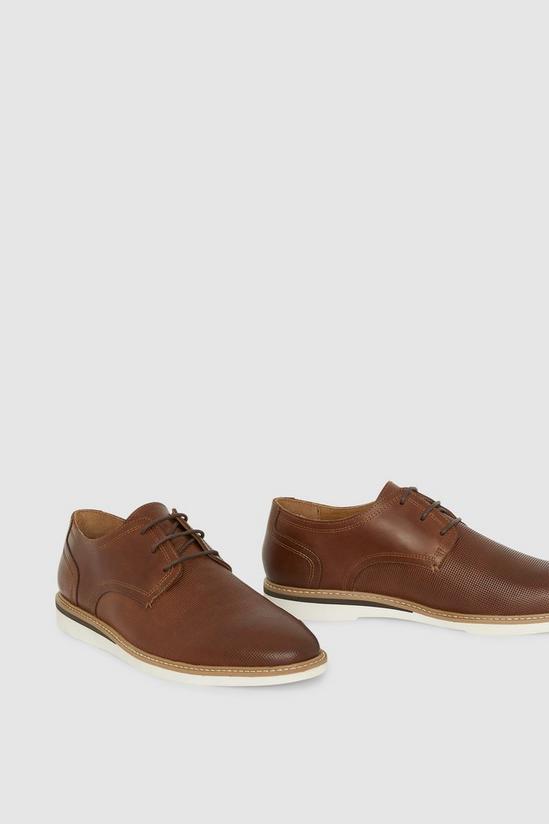 Red Herring Red Herring Leather Coloured Sole Derby 2