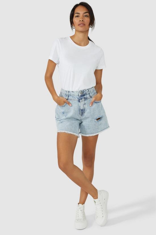 Red Herring Relaxed Fit Denim Shorts 1
