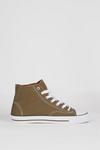 Red Herring Canvas Hi Top Trainers thumbnail 1
