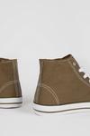 Red Herring Canvas Hi Top Trainers thumbnail 3