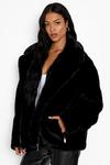 boohoo Tall Luxe Faux Fur Coat thumbnail 1