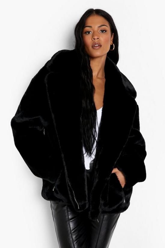 boohoo Tall Luxe Faux Fur Coat 4