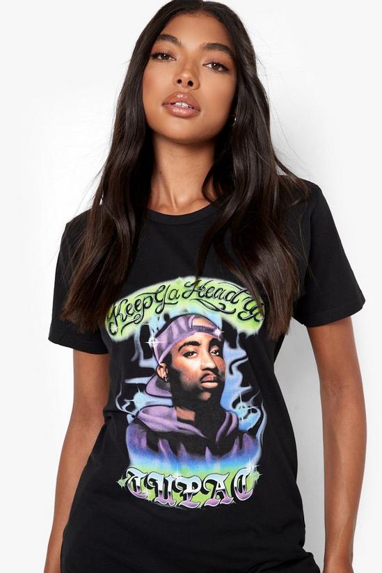 boohoo Tall Tupac Licensed T-Shirt 4