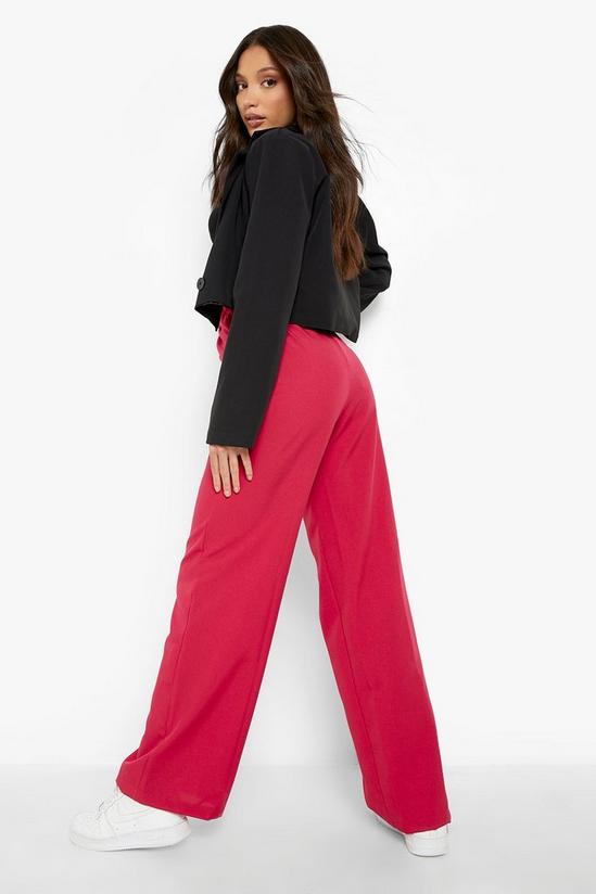 boohoo Tall Woven Paperbag Trouser 2