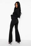 boohoo Tall High Neck Belted Jumpsuit thumbnail 2