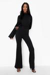 boohoo Tall High Neck Belted Jumpsuit thumbnail 3